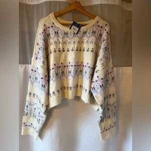 Arizona Jeans Co. Plus Size Cropped Sweater    XXXL